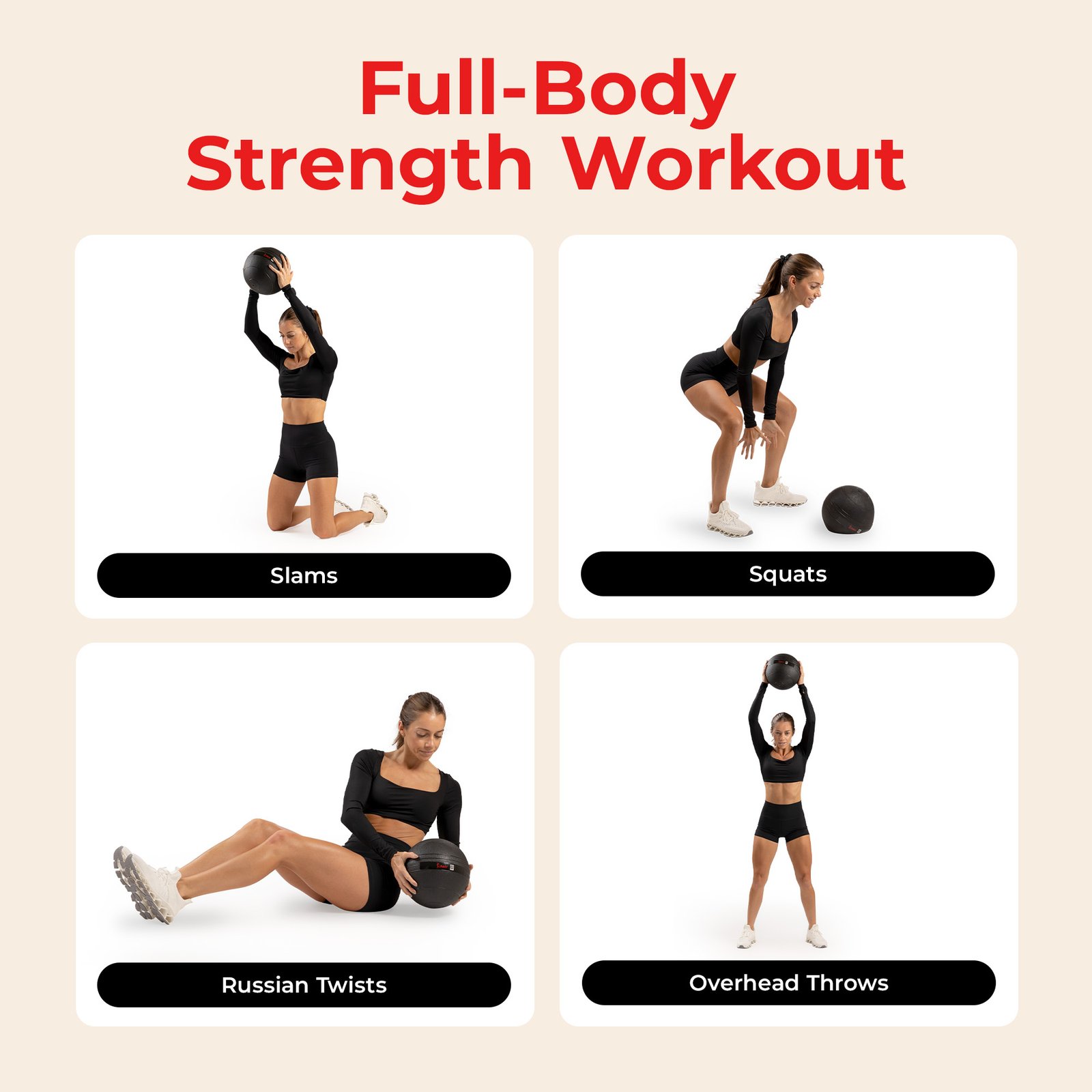 Sunny Health & Fitness Slam Ball 25LBS - SF-EB04-25 - Image 6