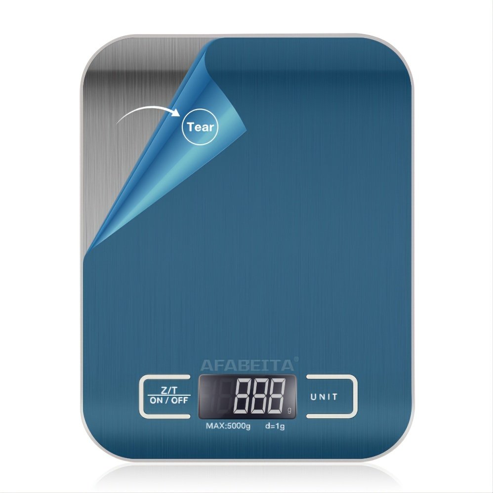 1pc 10KG/5KG Kitchen Scales Stainless Steel Weighing For Food Diet Postal Balance Measuring LCD Precision Electronic - Image 5