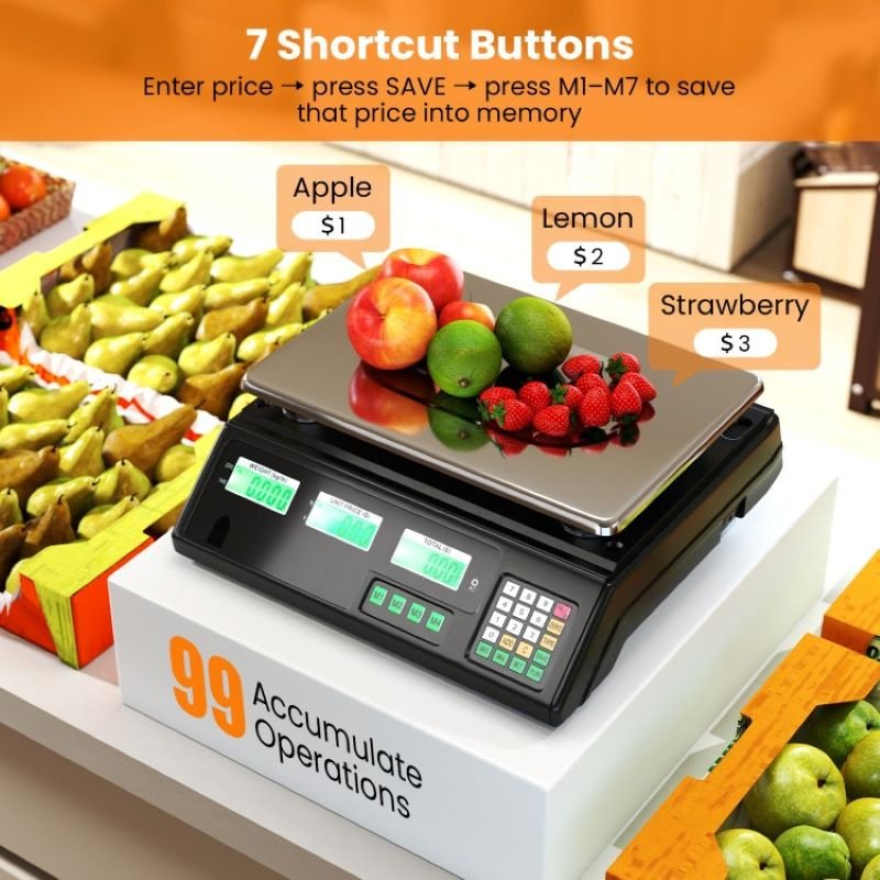 Portable Commercial Food Scale with Digital Display - Image 10