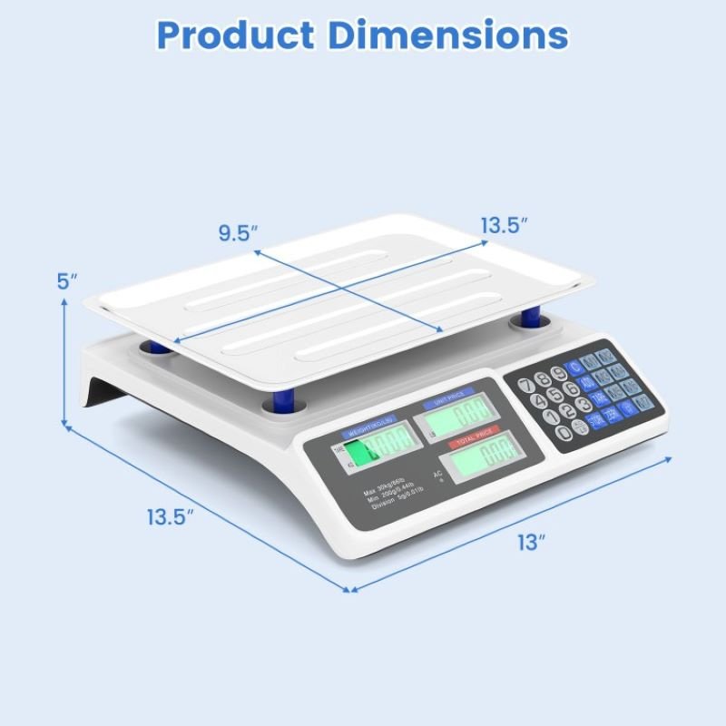 Portable Commercial Food Scale with Digital Display - Image 6