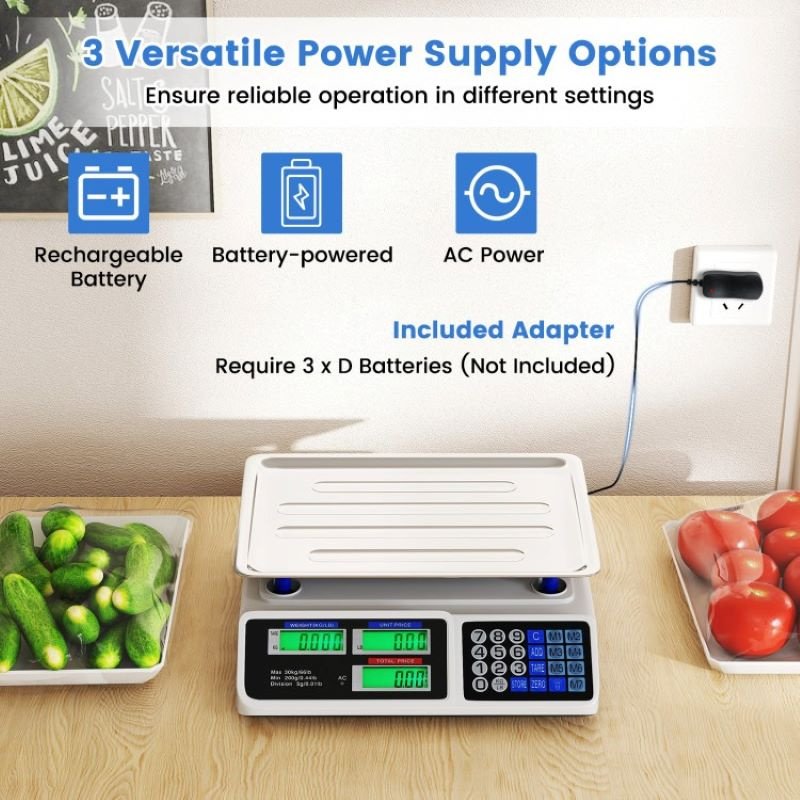 Portable Commercial Food Scale with Digital Display - Image 7